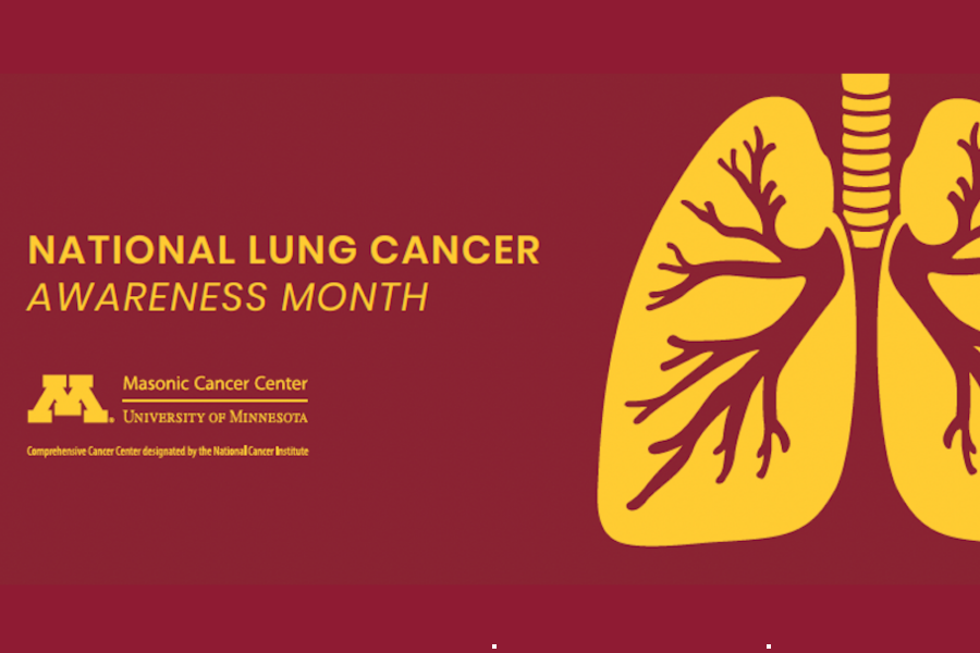 Lung cancer awareness with U of M Smoking, radon, and cancer treatment